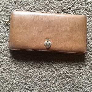 Juicy Couture Brown Leather Wallet